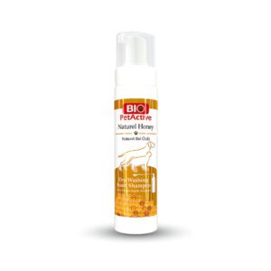 Bio Pet Active Natural Honey Dry Washing Foam Pet Shampoo, 200 ml