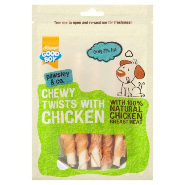 Chewy Chicken Twists - 90g