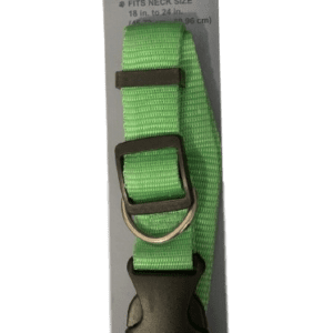 GKC Adjustable Dog Collar 18-24 Neon Green