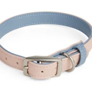YOULY the Heir Pink & Blue Dog Collar, S
