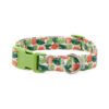 YOULY Green Multicolor Go Fig-ure Dog Collar Large
